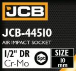 JCB Cap de impact JCB 1/2" 10 mm 6-faceted Cr-Mo cheie tubulară (FS-59445) Cheie tubulara