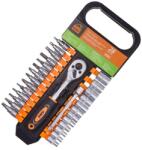 ISMA Set de unelte 28 PIESE capete de cheie BITY 1/4" oțel CrV (FS-51099) Set capete bit, chei tubulare