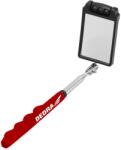Dedra DEDRA-EXIM Oglindă de inspecție 50x70mm cu LED, telescopică 320-885mm, pătrată, DEDRA 06F803 (06F803)