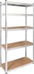 Rebel Raft metalic de depozitare 180x90x40 argintiu Rebel (L-RB-1256) Raft