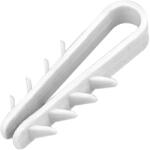 ORNO Mâner de cablu cu fixare rapidă, cablu rotund ∅ 8mm, alb, 20 buc (O-OR-MP-6003_8_20)