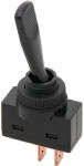  Comutator cu manetă ASW-13 negru 2PIN (5672-)
