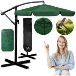Plonos Umbrelă de grădină pliabilă cu 6 segmente 350 cm cu husă Plonos PL-880 (J-488001)