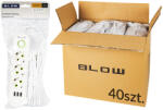 BLOW Prelungitor de rețea PS-320 3-prize 3xUSB 2m alb 3x1mm ambalaj (98-506-)