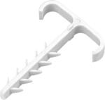 ORNO Fixare rapidă pentru cablu, dublu, cablu plat 13x7mm, alb, 20 buc (O-OR-MP-6005_13_7_20)
