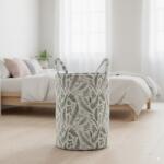 Chomik Coș pentru rufe/jucării 38 x 50 cm rotund frunze mărimea L *4977 (CH-NIZ4977)