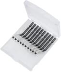 Dedra DEDRA-EXIM Lame de schimb pentru racleta, spatula de aschii DEDRA 12H008, set de 10 bucăți (12H008)