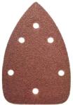 Dedra Hârtie abrazivă Delta 140x140x80 mm, 80 gr, uscat, fermoar, set DED79412 (DED79412)