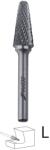 Dedra Frez conic DEDRA 07F682 L12x28mm, tijă 6mm (07F682)