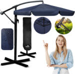 Plonos Umbrelă de grădină pliabilă cu 6 segmente 350 cm cu acoperire Plonos PL-880 (J-488002)