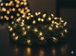 Chomik LED LANTERNĂ CU STELE 20 LEDURI PE BATERII CU DECORAȚIUNI AURII (20buc) *0184 (CH-LED0184)