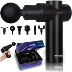 Neo-Sport Pistol de masaj pentru corp cu 6 capete NS-504 Neo-sport negru (NS-504) Aparat de masaj