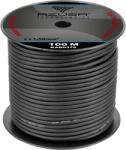 Azusa Cablu pentru difuzoare 2x 1, 5mm rotund negru HQ 100m (L-KAB0378)