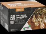 Garden Line Ghirlandă Solară pentru Grădină 2 + 3, 8 m Moza 20 LED Alb Cald *3545 (CH-SOL3545)