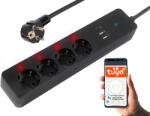  Cablu prelungitor inteligent 3m cu USB și control WiFi (98-421-)