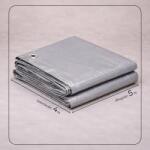 Springos Prelată de protecție 4x5m gri negru GA2156 (GA2156)