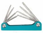 FORSAGE Set de chei Torx pliabile 8 bucăți T5-T10, T15, T20 (FS-1482) Cheie torx