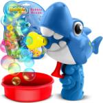 RicoKids Dispozitiv de făcut baloane pe baterii rechin RK-905 (J-790502) Tub balon de sapun