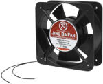 Jing Da Fan Ventilator pentru PC 120x25mm 230V 1225FD cu rulment cu bile glisant (85-934-)
