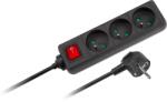 Rebel Prelungitor cu comutator 5m URZ3197-5B (URZ3197-5B)