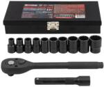 FORCEKRAFT Set de chei cu impact 12 piese 1/2" + CUTIE de transport (FS-64664) Cheie tubulara