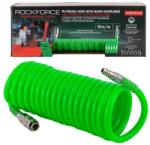 Rock FORCE Hose spirală cu racorduri rapide 8mm x 5m (FS-58009)