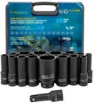 Iloforce Set de adaptorii cu impact adânc 1/2" 16 piese + cutie (FS-64729) Set capete bit, chei tubulare