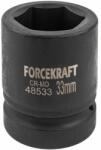 ForceKraft Cap de impact adânc 1" 33 mm hexagonal (FS-57447) Set capete bit, chei tubulare