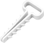 ORNO Dispozitiv de fixare rapidă a cablului, cablu plat 18x7mm, alb, 100 buc (O-OR-MP-6004_18_7_100)
