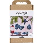 Creativ Company Cianotípia karácsonyi díszek kreatív készlet