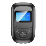 Techstar Receptor Transmitator Bluetooth Techstar® T14, Bluetooth 5.0, Microfon Incorporat, Ecran LCD, AUX, Acumulator Incorporat, Control Media, HandsFree, MicroUSB (SKU2388)