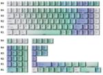 Keychron Capace pentru tastatura mecanică Keychron - PBT-116 Cloud and Snow, PBT, profil Cherry (ZOWIE-MOUSE-S2-DWW-WHITE)