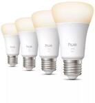 Philips Bec LED inteligent Philips 8721103095725, E27, 7W, Alb cald-rece, Bluetooth/Zigbee, Pachet 4 buc (8721103095725)