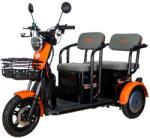 Ruris Triciclu electric RURIS Pilot 3020N NEGRU fara permis, 2000W, viteza 25 km h, autonomie 50 km (30200TEN25a)