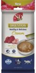 FARMINA Recompensă cremoasă pisici cu digestie sensibilă FARMINA N&D Quinoa Digestion 4x15 g pui și ton