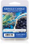 Kringle Candle Wild Lavender & Blueberry ceară pentru aromatizator 64 g