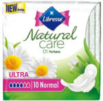 Libresse egészségügyi betét 10 db Ultra Normal Natural Care szárnyas (7322540083064)
