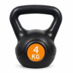 FD Kettlebell fitness 4 kg, plastic rezistent, design modern (8594214031117)