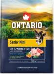 ONTARIO Senior Mini Fish & Brown Rice 2, 25 kg