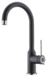 Metalac - Xgranit Classy Metalac T03808 Mosogató Csaptelep - Szemcsés Fekete (T03808) - muszakishop
