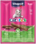 Vitakraft Cat Stick csirke/fű, 3 × 6 g