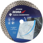 Dedra gyémánt vágó- és csiszolókorong, 230/22, 2mm, pikkelyes minta (H1036) (DED-H1036) - megatool