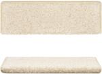 vidaXL lépcsőszőnyeg készlet, 10 db, fehér, 65x25 cm (149827VidaXL)