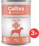 Calibra VD Dog konzerv Gastrointestinal & Pancreas Low Fat 3 × 400 g (KRMP2193bun)