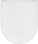 Hamberger WC-ülőke, lágyan záródó rendszerrel, Duravit, Starck 3, duroplaszt anyag, aszimmetrikus rögzítés, lágyan záródó mechanizmus, gyors összeszerelés/szétszerelés funkció, 43 x 37 x 27 cm, fehér