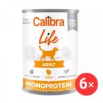 Calibra Dog Life konzerv eledel felnőtt kutyáknak pulykával és almával 6 × 400 g (KRMP1394bun)