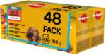 PEDIGREE Senior alutasakos kutyaeledel, vegyes válogatás aszpikban, 48 × 100 g