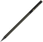 Faber-Castell Creion grafit b grip sparkle lemn negru midnight gold Faber-castell - Set 12 (FC118278)