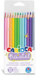 CARIOCA Creioane color Carioca Pastel 12/set (SKR191)