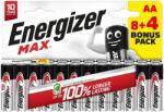 Energizer Max ceruza elem (AA) 12db LR6MAX-DHP12 (LR6MAX-DHP12)